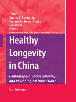 cover image of Healthy Longevity in China